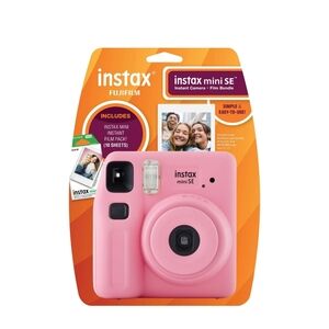 - Fujifilm Instax Mini SE Pink instant camera